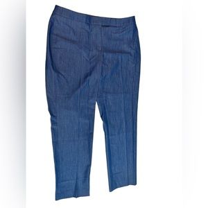 Anne Klein, pantsuit pants, size 12, blue , (36 inch waist-29 inch inseam NWT